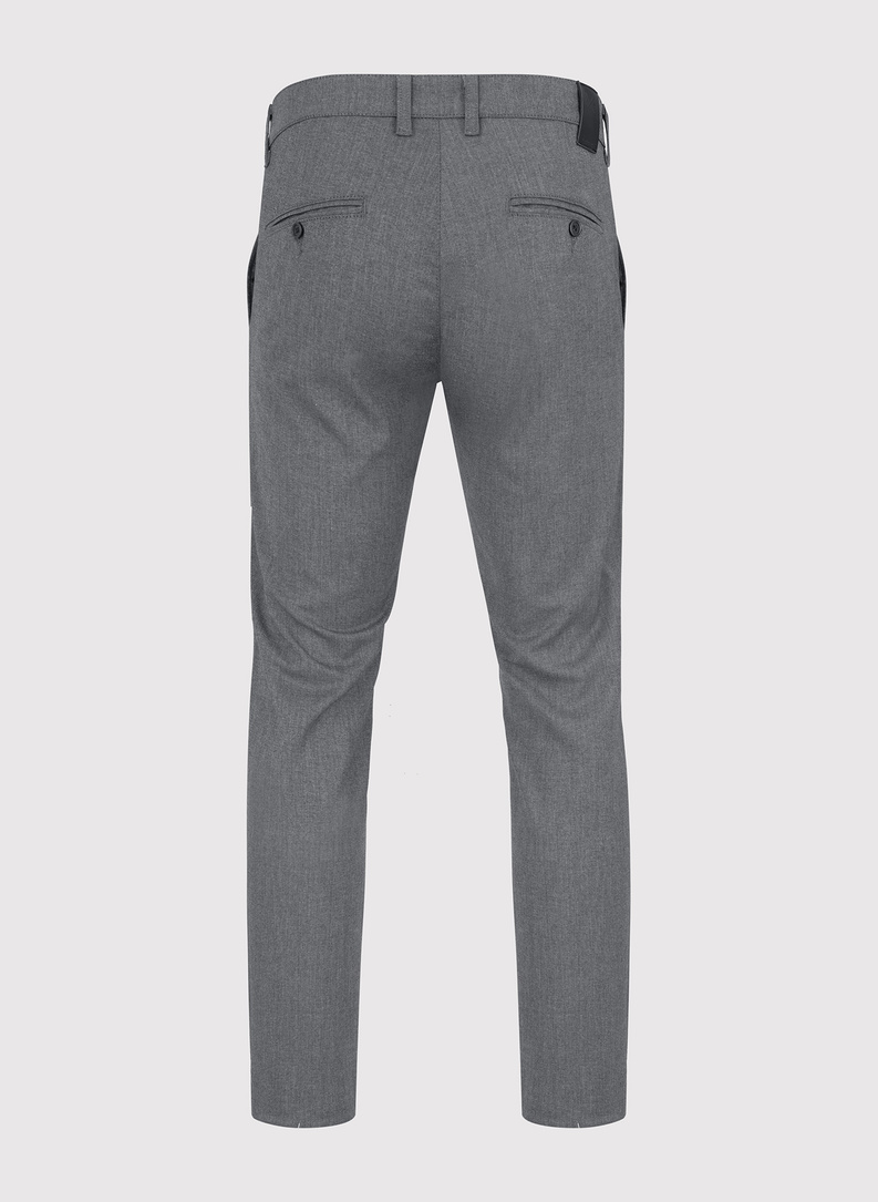 Szare casualowe spodnie męskie