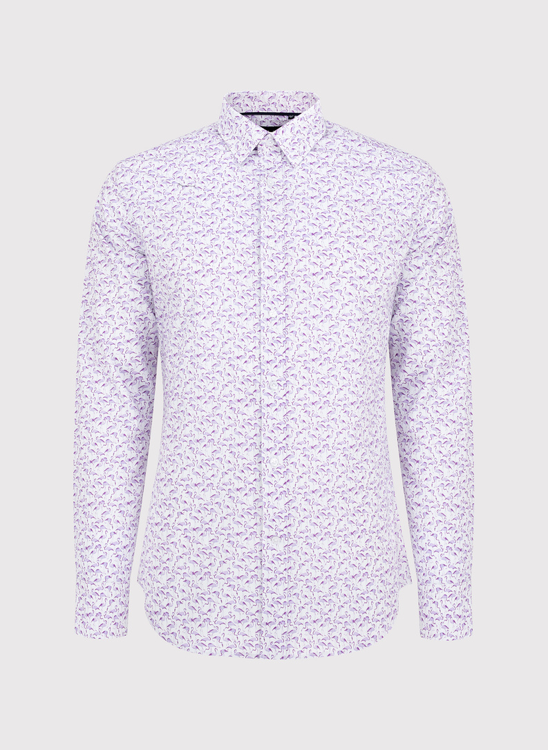 Koszula męska z zwierzęcym wzorem