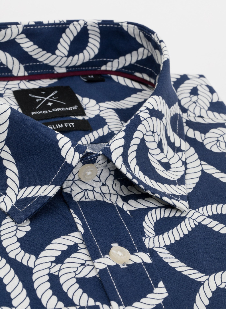 Koszula męska P21SF-1X-114-G