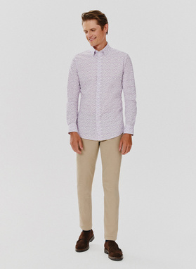 Koszula męska z zwierzęcym wzorem