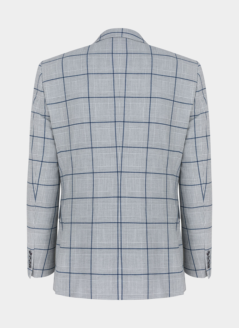 Szara marynarka garniturowa P22SF-3G-010-S-S