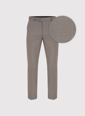 Jasnobrązowe spodnie ganiturowe