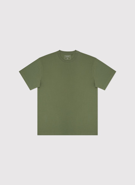 Zielony t-shirt oversize