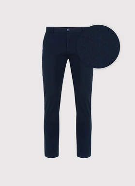 Granatowe spodnie chino