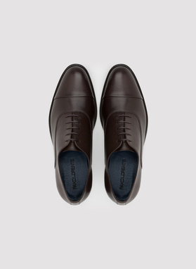 Brązowe oxfordy męskie