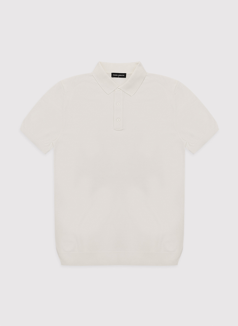 Ecru polo męskie