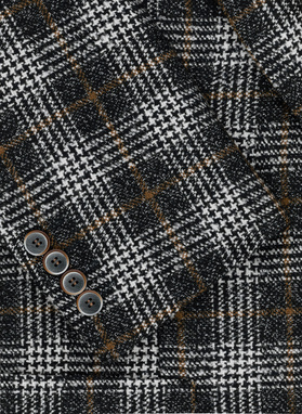 Marynarka casualowa w kratę