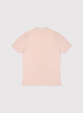 T-shirt polo w kolorze różowym