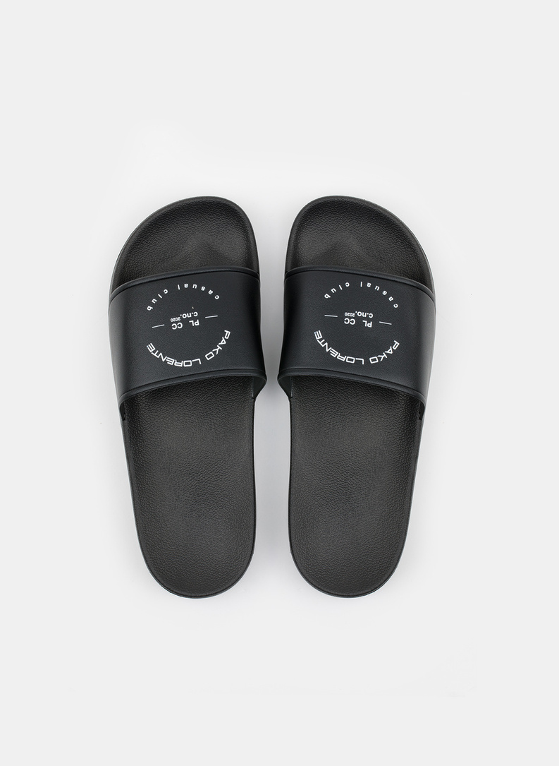 Klapki męskie czarne C21WF-BX-001-C