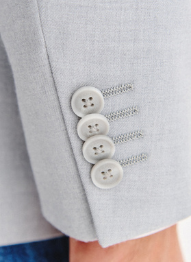 Szara marynarka męska