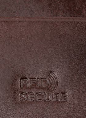 Brązowe etui na karty 