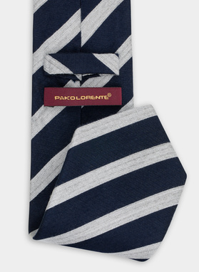 Krawat męski granatowy P21WP-KX-266-G-0