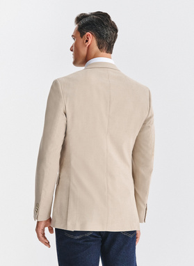 Beżowa marynarka męska