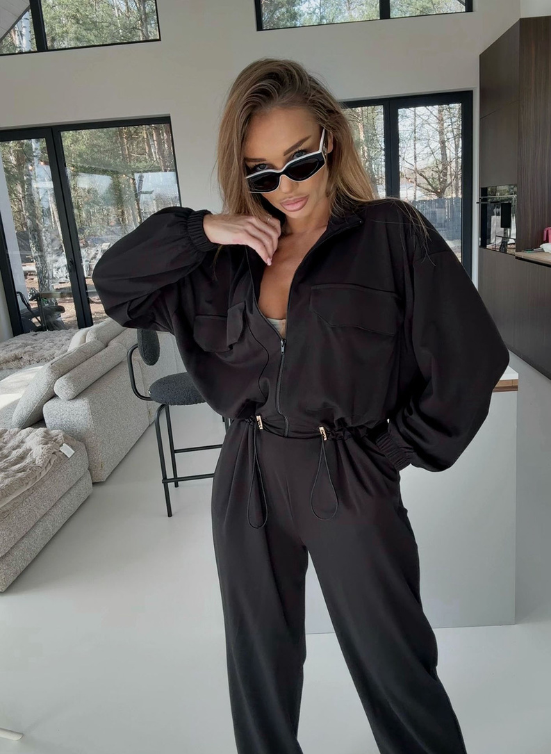 Kombinezon damski STUDIO czarny