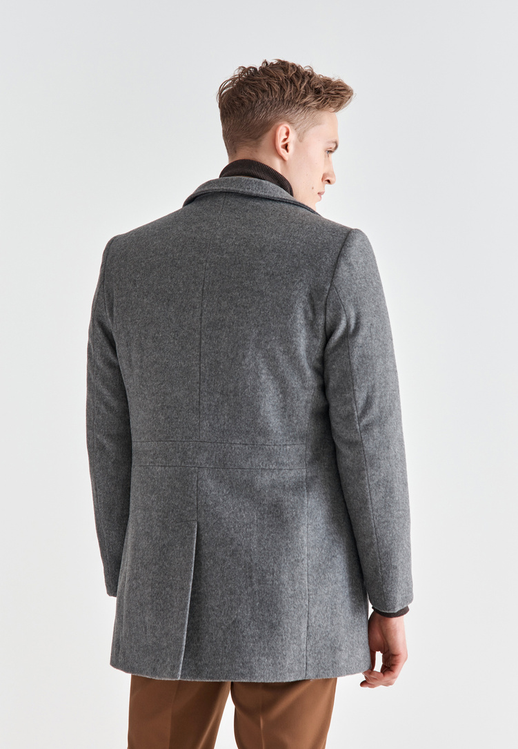 Płaszcz męski P21WF-7X-031-S