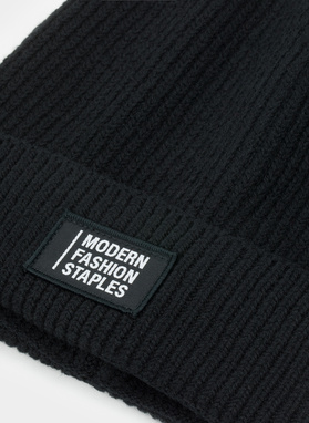 Czarna czapka M21WF-CX-003-C