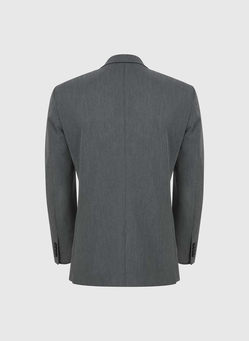 Szara marynarka garniturowa
