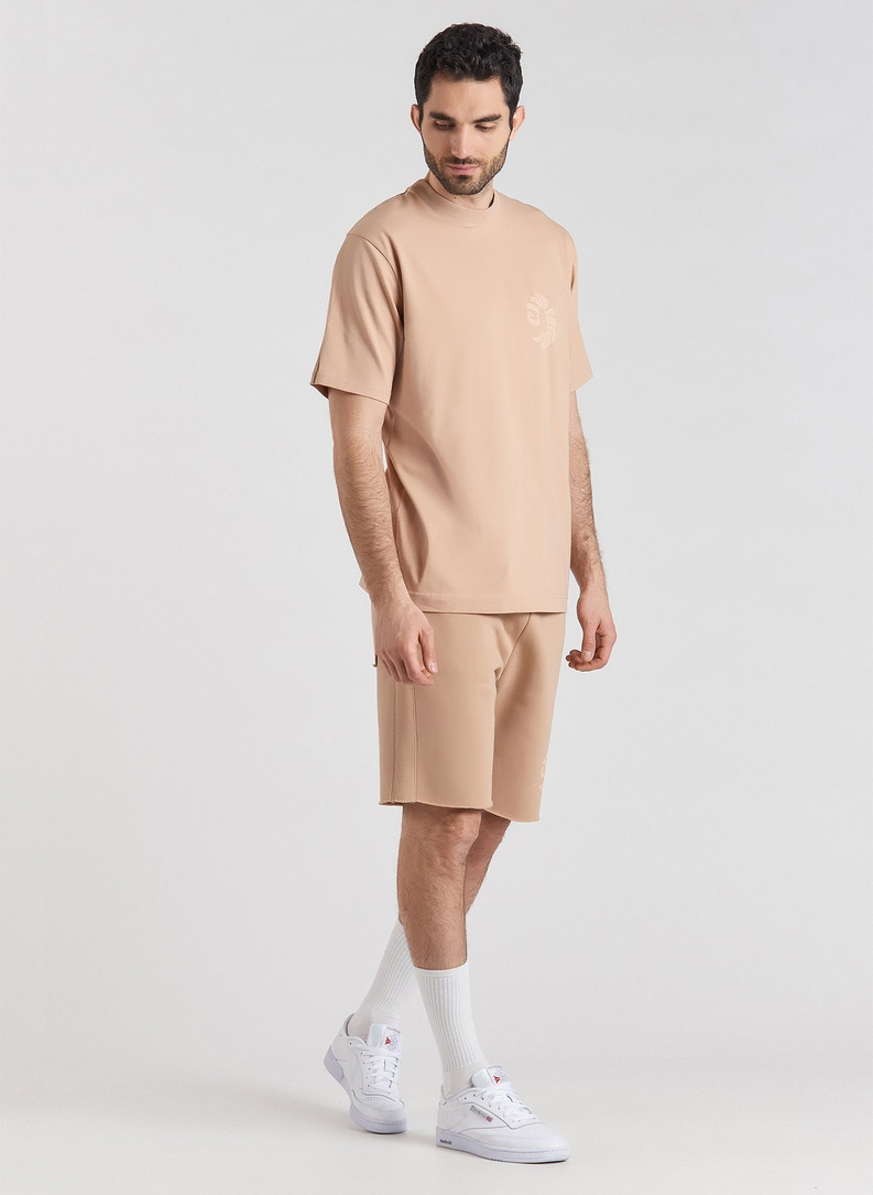 Brązowe szorty oversize C21SF-WS-003-A