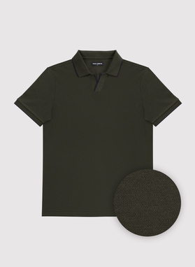 T-shirt polo zielony