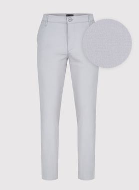 Męskie basicowe spodnie w kolorze szarym