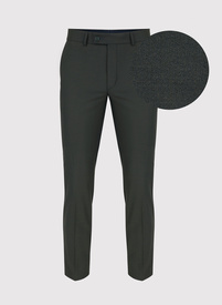 Zielone spodnie garniturowe P22SF-6G-022-Z-S