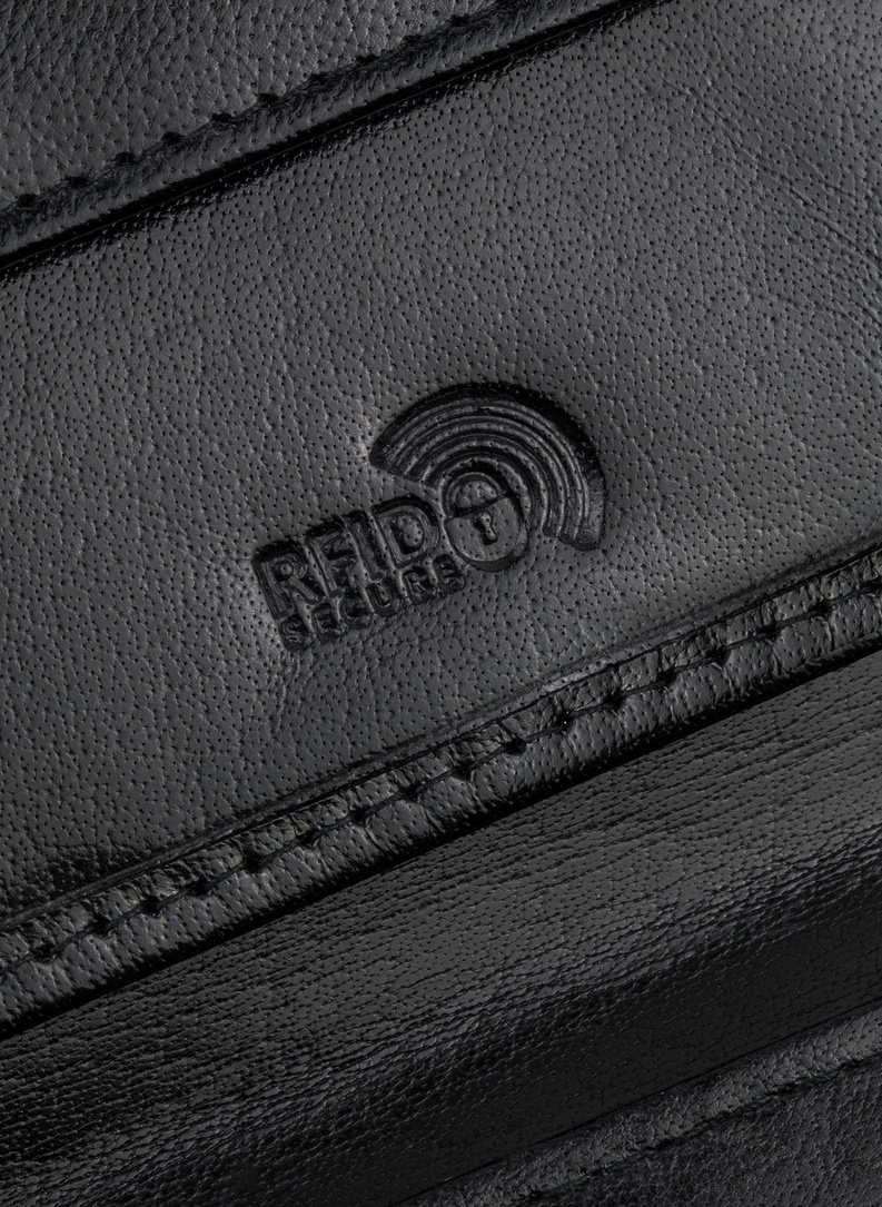 Klasyczny skórzany portfel męski 