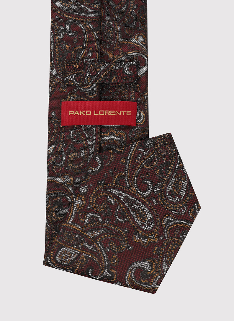 Jedwabny krawat paisley