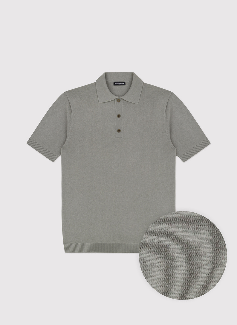 Zielone polo swetrowe