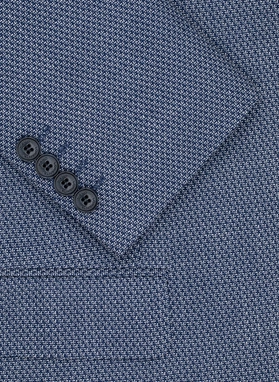 Niebieska marynarka męska z wiskozą