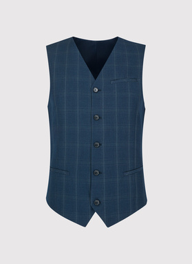 Kamizelka męska garniturowa P21WF-8G-077-G-S