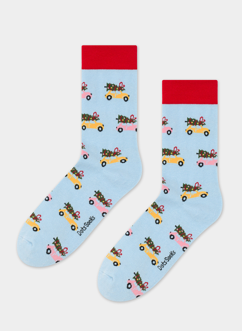Skarpetki w świąteczne auta DDTS9-SX-483-Z