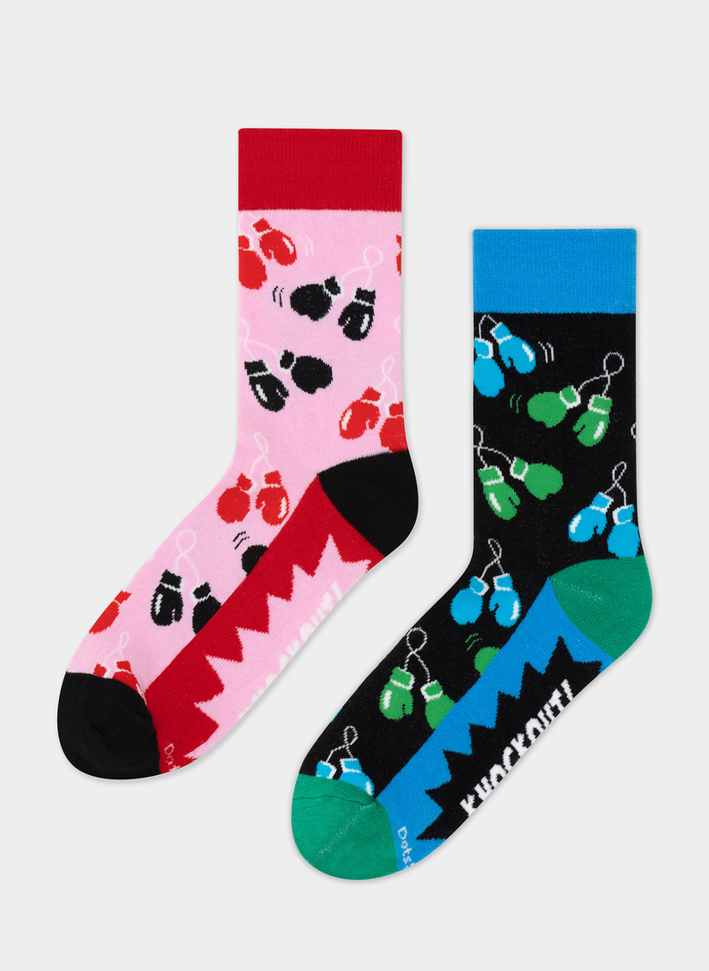 Kolorowe skarpetki w rękawice bokserskie DTS-SX-496-X