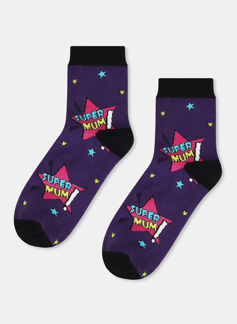 Skarpetki super mama DDTK9-SX-198-F