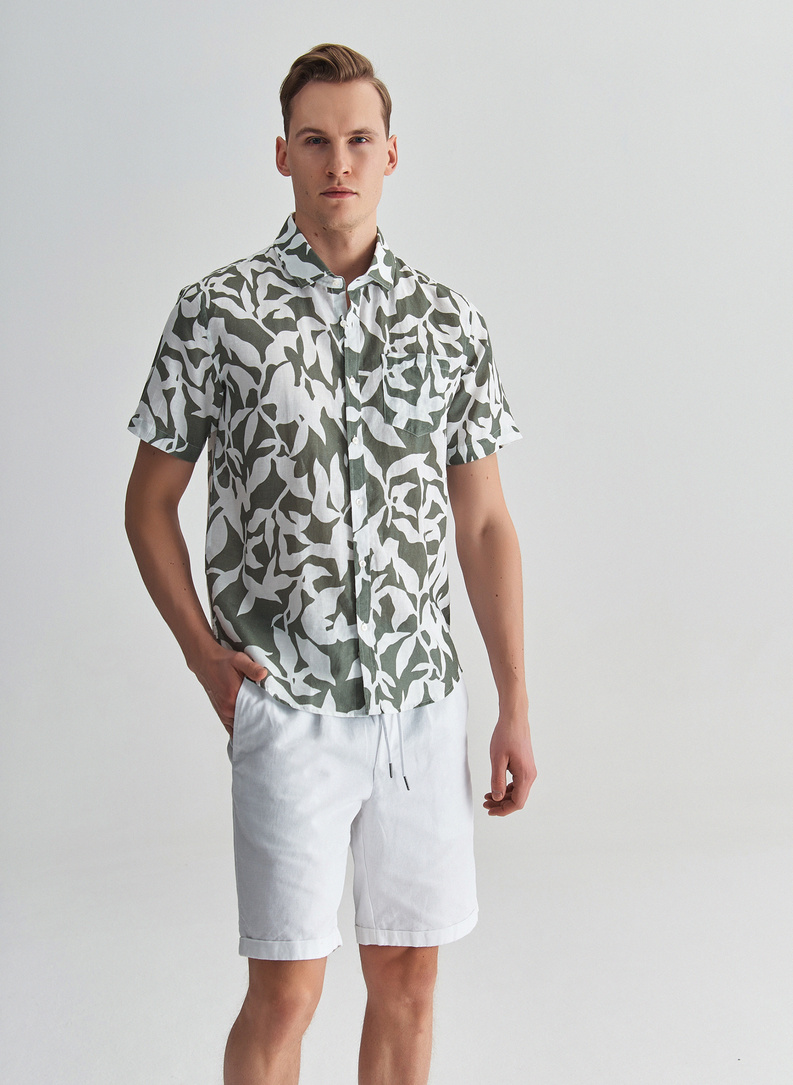 Koszula męska P22SF-1K-021-Z-0