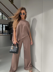 Komplet damski GEO mokka