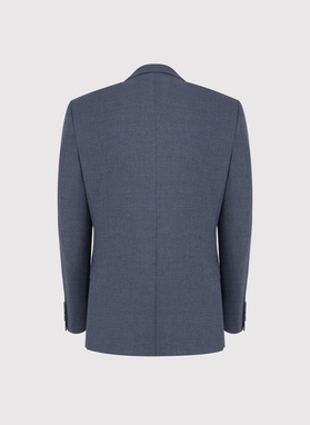 Granatowa marynarka garniturowa