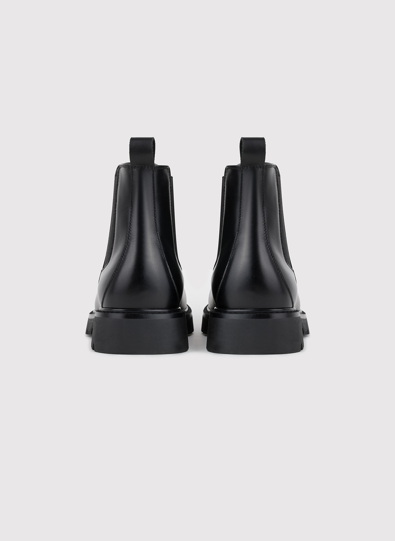 Czarne sztyblety męskie