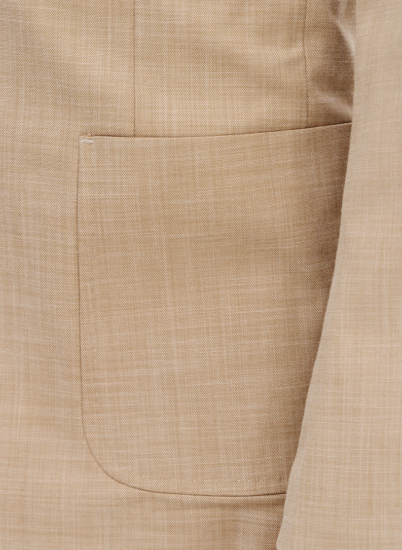 Casualowa marynarka męska w kolorze beżowym