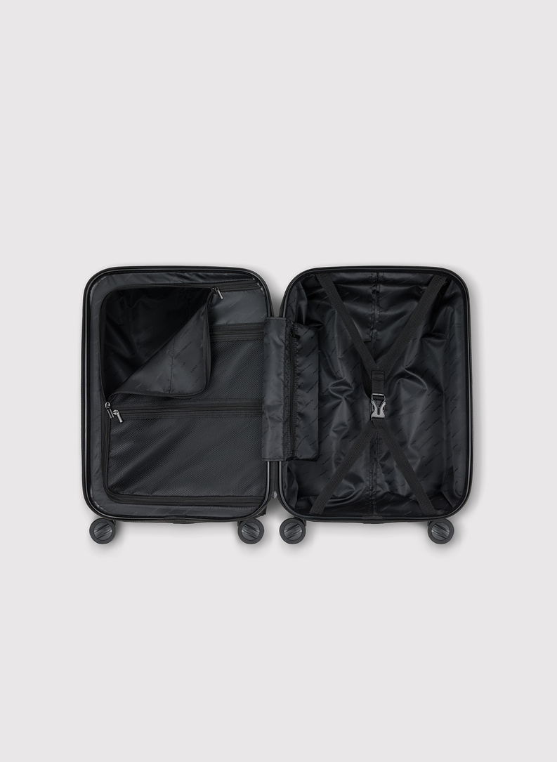 Komplet szarych walizek