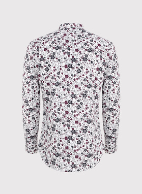 Koszula męska w kwiaty