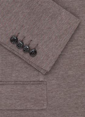 Dzianinowa marynarka w kolorze brązowym