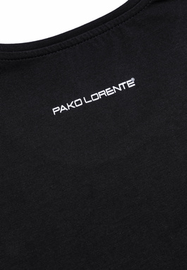 Czarny t-shirt męski