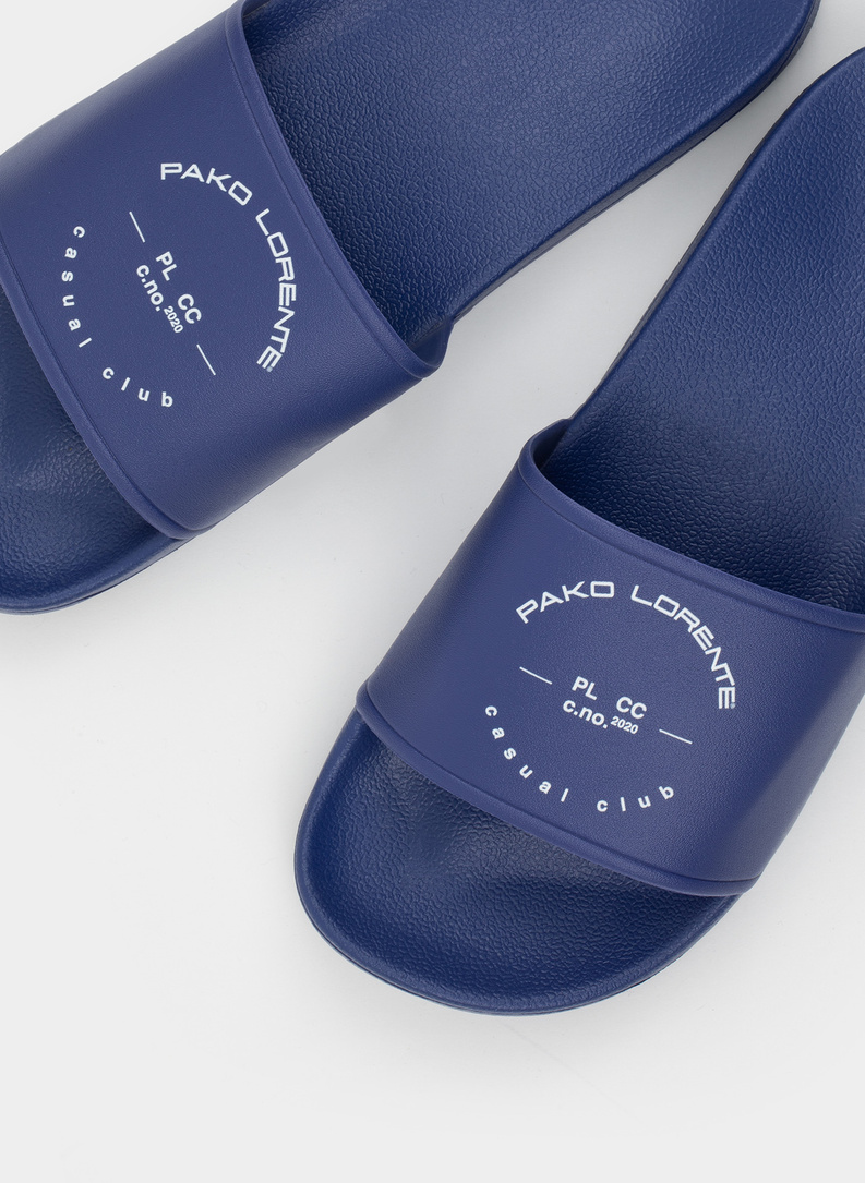 Klapki męskie granatowe C21WF-BX-001-G