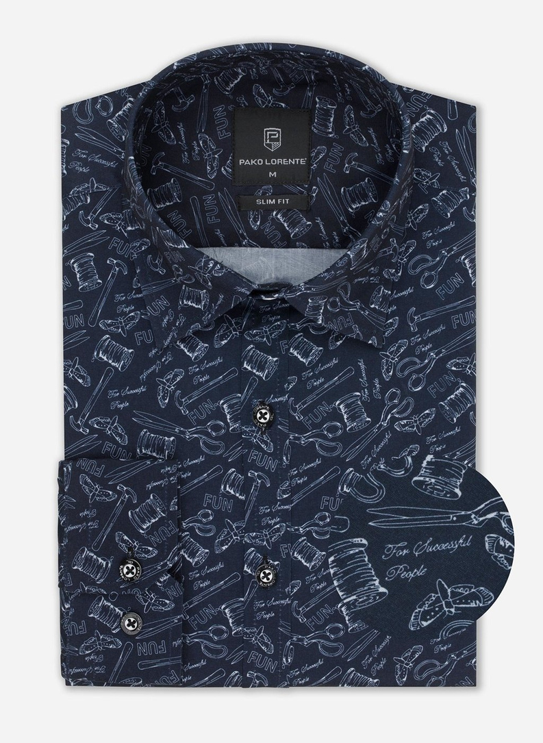 Koszula męska REELS PPLM9-1X-490-G