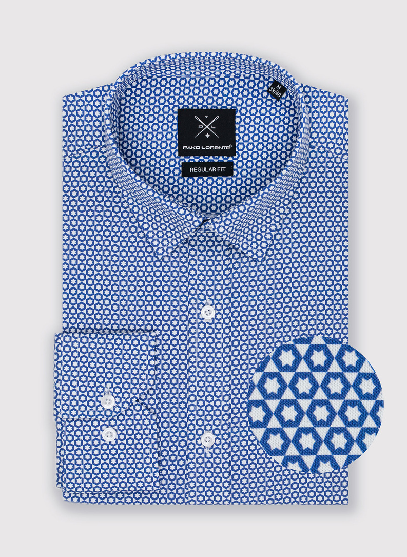 Koszula męska P22WF-1X-042-N-R