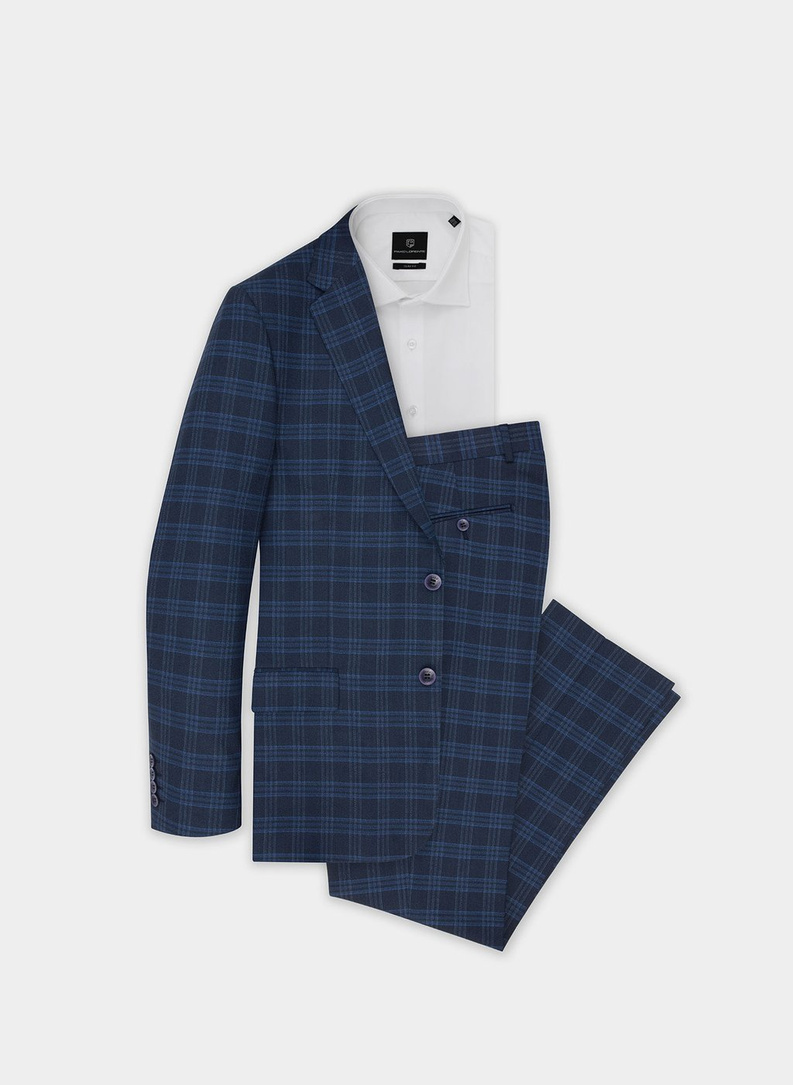 Spodnie męskie garniturowe GUADALUPE P20SF-6G-022-G