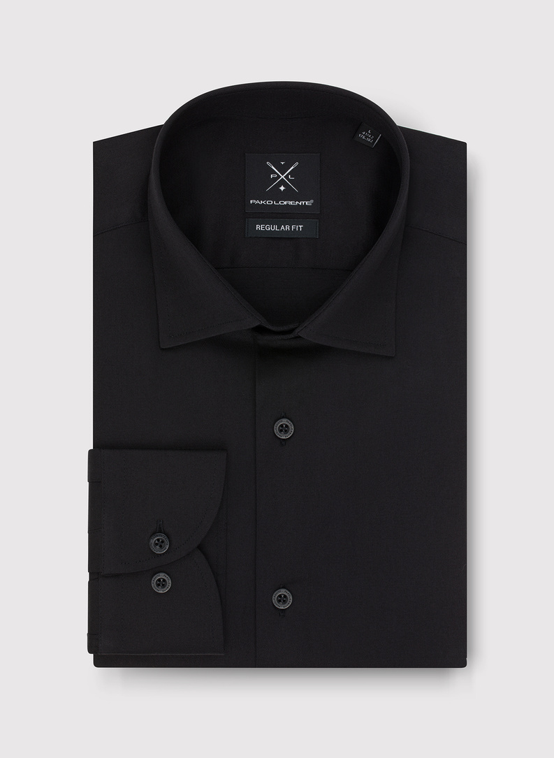 Czarna koszula męska