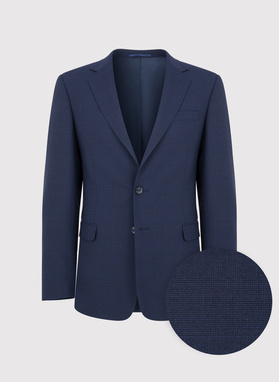 Dwuczęściowy garnitur męski w kolorze granatowym