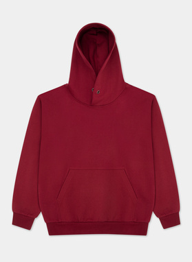 Bluza z kapturem czerwona C21WF-2K-007-W