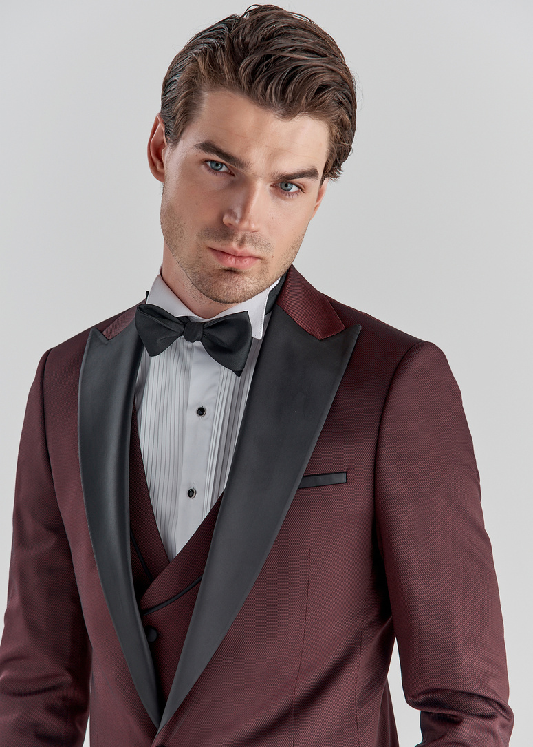 Kamizelka smokingowa P22SF-8S-004-D-S